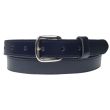 Wholesale Men's Leather Belts 1" Wide Navy 