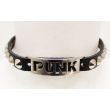 1 Row Conical Studded Punk Design Leather Choker