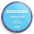Snazaroo Classic Face Paint 18ml - Turquoise