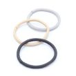 12pcs Assorted Snag Free Hair Elastics  - 4mm x 4.5cm