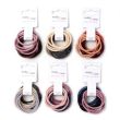 12pcs Assorted Snag Free Hair Elastics  - 4mm x 4.5cm