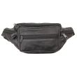Wholesale Biggs & Bane Genuine Leather Black Bum bag