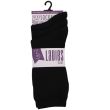 Wholesale Ladies Plain Black Socks (3 Pair Pack)