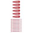 16pcs Grips & Sleepies Set - Red