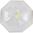 Wholesale Children's Multi Colour Check Border Clear Dome Umbrella 
