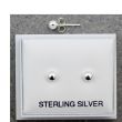 Sterling Silver Ball Shape Studs 4mm