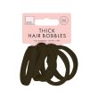 20pcs Large Thick Rolled Hair Elastics - Assorted - 5.5cm x 1cm