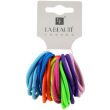 24pcs Bright Snag Free Hair Elastics Assortment -  5mm x 4.5cm