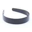 2.5cm Wide Black Plastic Aliceband