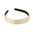 2.5cm Wide Satin Aliceband - Blonde