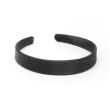 2cm wide Black satin aliceband
