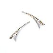 2pcs Animal Print Acrylic Beak Clips - 8cm 