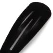2pcs Black Velvet Covered Sleepies Hair Clips - 5cm