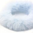 2pcs Faux Fur Scrunchies – Assorted - 4.5cm