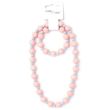 2pcs Girls' Beaded Necklace & Bracelet Set - Assorted 