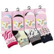 Wholesale Girls Kitty Cat Design Socks (3 Pair Pack) - Asst. (UK - 3-5.5)
