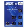 Caflon Blu Regular Gold Star Shaped Ear Piercing Studs
