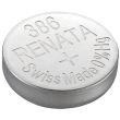 Renata Watch Batteries - 386 (Silver 1.55v)