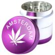 4-Part Purple Amsterdam Metal Handmuller 
