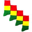 Rasta Colours Work Socks - Black 
