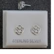 Sterling Silver Filigree Earrings 8mm