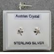 Sterling Silver Flower Shape Stud