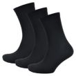 Wholesale Ladies Plain Black Socks (3 Pair Pack)