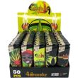 4 Smoke Electronic Refillable Lighters - Leaf (Assorted)