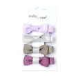 4pcs Hair Bow with Beak Clips - 4cm
