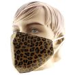 Reusable Double Layered Face Mask - Leopard Design