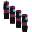 Wholesale Ladies Cotton Rich Socks - Foxbury (5 Pair Pack) - Asst.