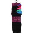 Wholesale Ladies Cotton Rich Socks - Foxbury (5 Pair Pack) - Asst.