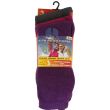 Wholesale Ladies Dark Thermal Winter Socks (3 Pair Pack) - Asst.