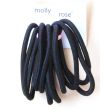 Wholesale Molly & Rose Black Snag Free Elastics-4cm 