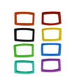 Wholesale Square Colour Rings - Assorted Colours 