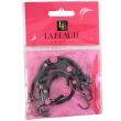 6pcs Elastic Bands with Hooks - 4mm x 5cm