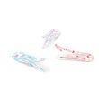 6pcs Unicorn Print Sleepies Snap Hair Clips - 5cm