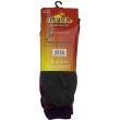 Wholesale Ladies Black Warm Winter Thermal Socks (3 Pair Pack) - Asst.