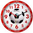 Wholesale Ravel Children's Time Teacher Wall Clock Red
