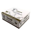 Wholesale Hornet 50 Booklets Natural White Unrefined King Size Slim R.P + Tips