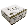 Wholesale Hornet 50 Booklets Natural White Unrefined King Size Slim R.P + Tips