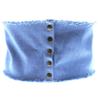 Denim Corset Belt - Bue