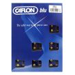 Caflon Blu Regular October Gold Rose Zicron Birthstone Studs