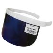 Adults 8cm Visor - Black/Blue 