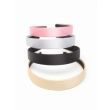2.5cm Wide Satin Aliceband-Assorted Colours