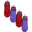 Wholesale Ladies Cotton Rich Shoe Liners - Foxbury (3 Pair Pack) - Asst. 