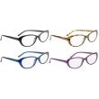 Wholesale Plastic Frame Reading Glasses - Assorted Colours & Strengths