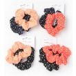 Wholesale Polka Dot Fabric Scrunchies- Assorted Colours