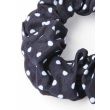 Wholesale Polka Dot Fabric Scrunchies- Assorted Colours