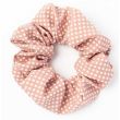 Wholesale Large size Polka dot fabric scrunchie-Assorted Colours